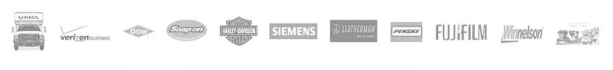 Customer company logos